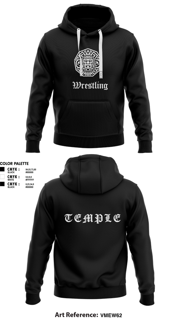 Hoodie, Temple Wrestling Club, Wrestling, Teamtime, Team time, sublimation, custom sports apparel, team uniforms, spirit wear, spiritwear, sports uniforms, custom shirts, team store, custom team store, fundraiser sports, apparel fundraiser