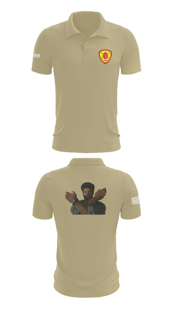 Short Sleeve Performance Polo, 10th Marine Regiment, Marines, Teamtime, Team time, sublimation, custom sports apparel, team uniforms, spirit wear, spiritwear, sports uniforms, custom shirts, team store, custom team store, fundraiser sports, apparel fundraiser