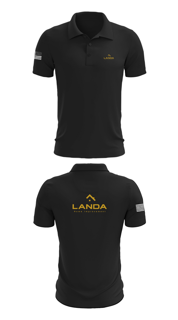 Short Sleeve Performance Polo, Landa Home Improvement, , Teamtime, Team time, sublimation, custom sports apparel, team uniforms, spirit wear, spiritwear, sports uniforms, custom shirts, team store, custom team store, fundraiser sports, apparel fundraiser
