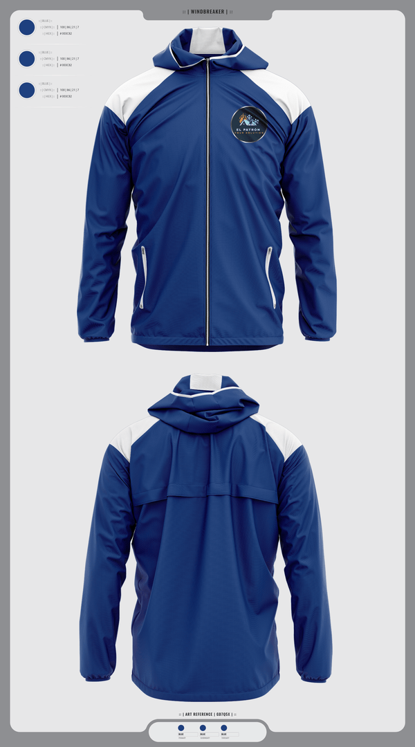 Windbreaker, El Patrón A/C, , Teamtime, Team time, sublimation, custom sports apparel, team uniforms, spirit wear, spiritwear, sports uniforms, custom shirts, team store, custom team store, fundraiser sports, apparel fundraiser