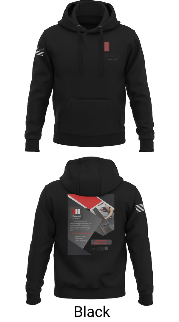 Hoodie, Badotti Flooring, , Teamtime, Team time, sublimation, custom sports apparel, team uniforms, spirit wear, spiritwear, sports uniforms, custom shirts, team store, custom team store, fundraiser sports, apparel fundraiser
