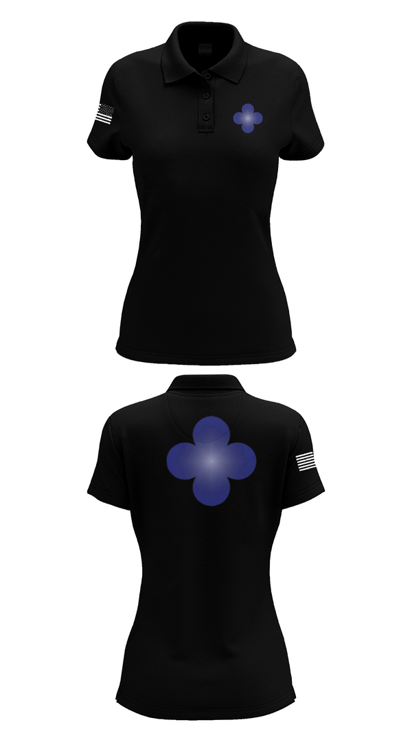 Womens Short Sleeve Performance Polo, 338th Army Band, Army, Teamtime, Team time, sublimation, custom sports apparel, team uniforms, spirit wear, spiritwear, sports uniforms, custom shirts, team store, custom team store, fundraiser sports, apparel fundraiser