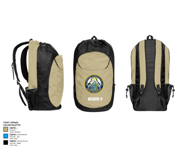 Gear Bag, MSRON 8, Navy, Teamtime, Team time, sublimation, custom sports apparel, team uniforms, spirit wear, spiritwear, sports uniforms, custom shirts, team store, custom team store, fundraiser sports, apparel fundraiser