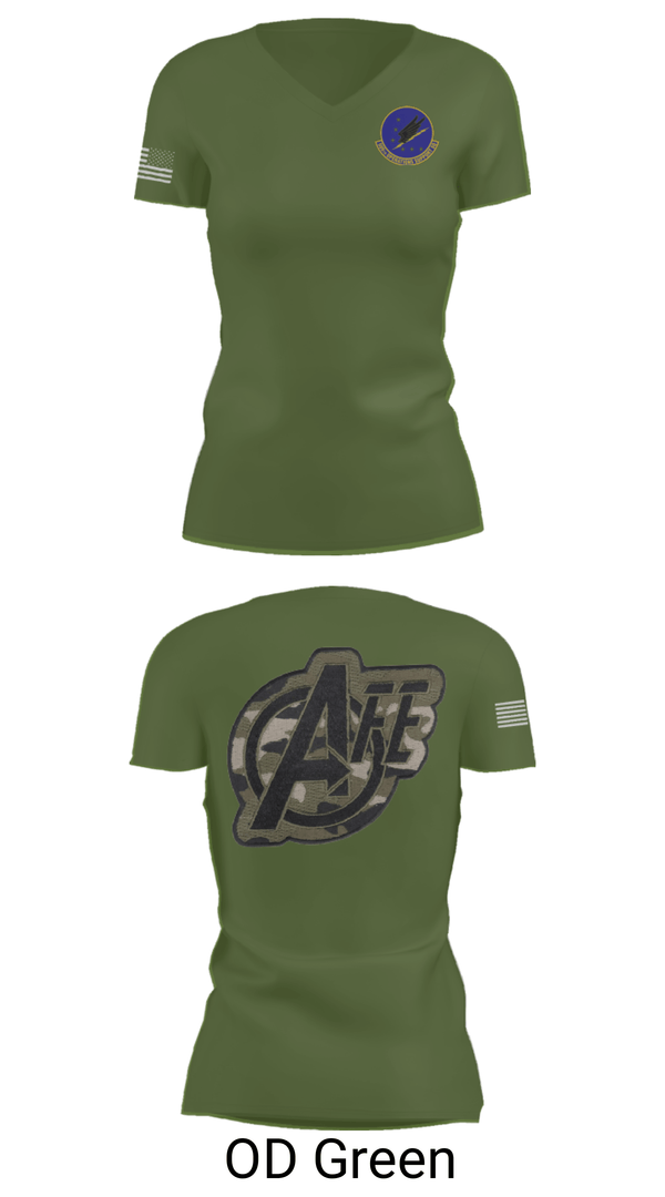 Womens Short Sleeve Vneck Shirt, 509 OSS, Air Force, Teamtime, Team time, sublimation, custom sports apparel, team uniforms, spirit wear, spiritwear, sports uniforms, custom shirts, team store, custom team store, fundraiser sports, apparel fundraiser