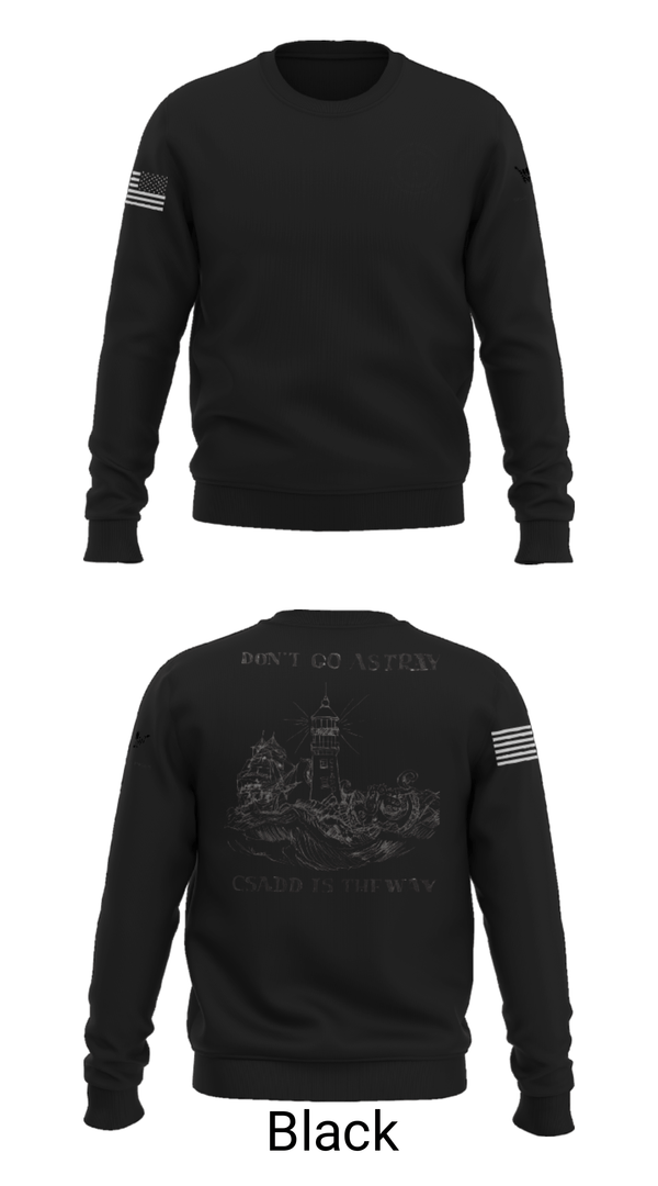 Crew Neck Sweatshirt, JBPHH CSADD, Navy, Teamtime, Team time, sublimation, custom sports apparel, team uniforms, spirit wear, spiritwear, sports uniforms, custom shirts, team store, custom team store, fundraiser sports, apparel fundraiser