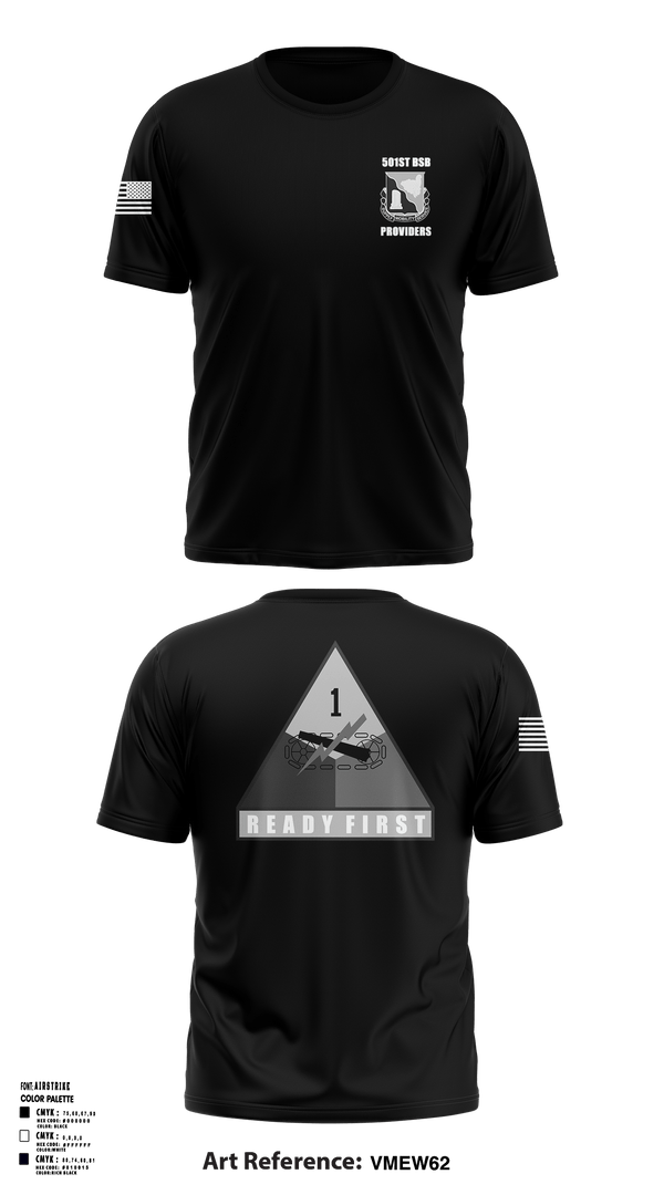 Old School Cotton Feel Shirt, 501st Brigade Support Battalion, , Teamtime, Team time, sublimation, custom sports apparel, team uniforms, spirit wear, spiritwear, sports uniforms, custom shirts, team store, custom team store, fundraiser sports, apparel fundraiser