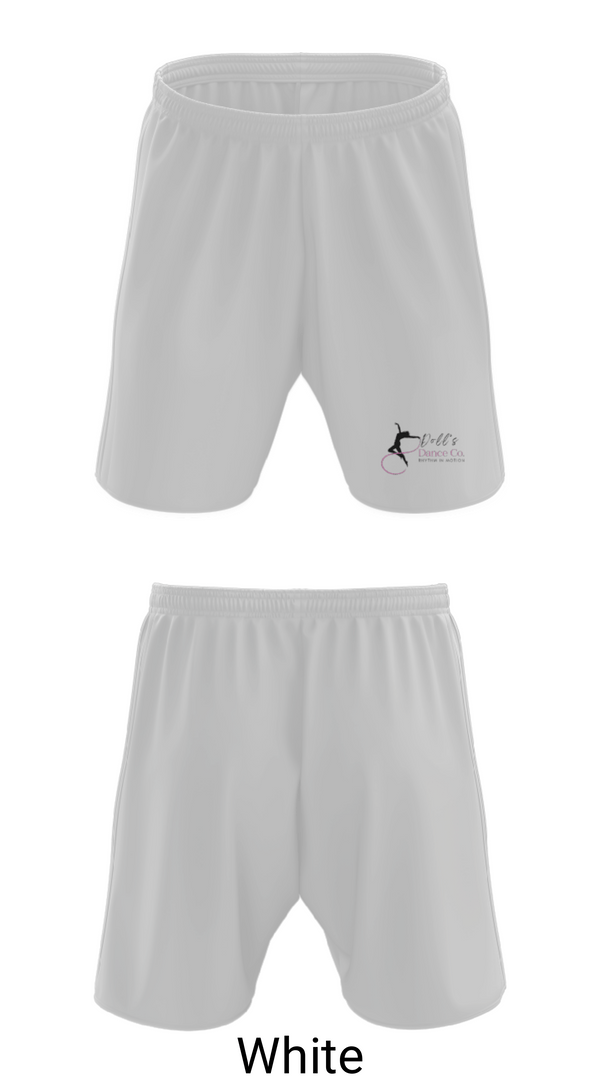 Athletic Shorts With Pockets, Doll’s Dance Co., , Teamtime, Team time, sublimation, custom sports apparel, team uniforms, spirit wear, spiritwear, sports uniforms, custom shirts, team store, custom team store, fundraiser sports, apparel fundraiser
