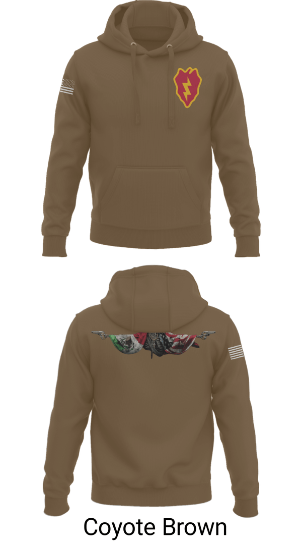 Hoodie, 25th ID, Army, Teamtime, Team time, sublimation, custom sports apparel, team uniforms, spirit wear, spiritwear, sports uniforms, custom shirts, team store, custom team store, fundraiser sports, apparel fundraiser