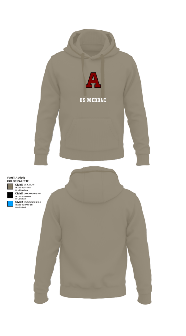 Hoodie, US MEDDAC, Army, Teamtime, Team time, sublimation, custom sports apparel, team uniforms, spirit wear, spiritwear, sports uniforms, custom shirts, team store, custom team store, fundraiser sports, apparel fundraiser