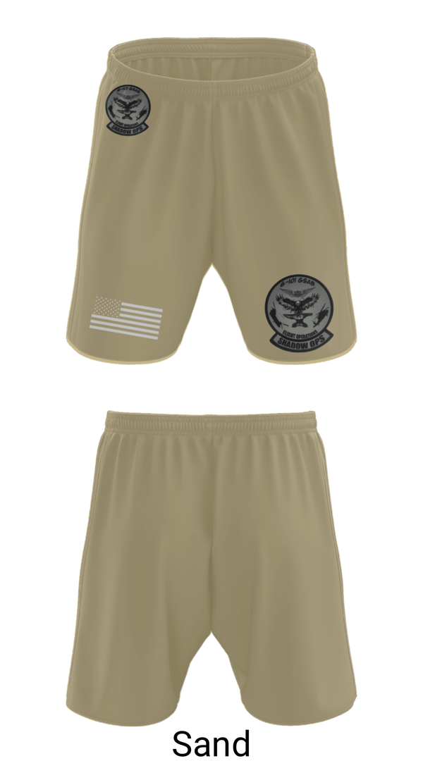 Athletic Shorts With Pockets, Iron Eagle Shadow Ops, Army, Teamtime, Team time, sublimation, custom sports apparel, team uniforms, spirit wear, spiritwear, sports uniforms, custom shirts, team store, custom team store, fundraiser sports, apparel fundraiser