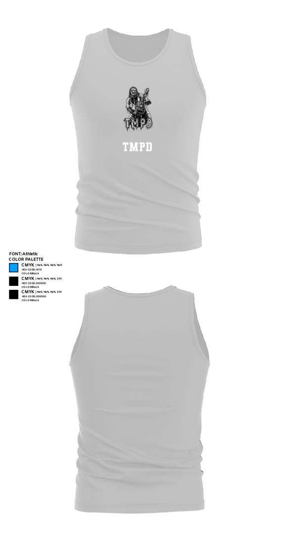 Tank Top, TMPD, Wrestling, Teamtime, Team time, sublimation, custom sports apparel, team uniforms, spirit wear, spiritwear, sports uniforms, custom shirts, team store, custom team store, fundraiser sports, apparel fundraiser