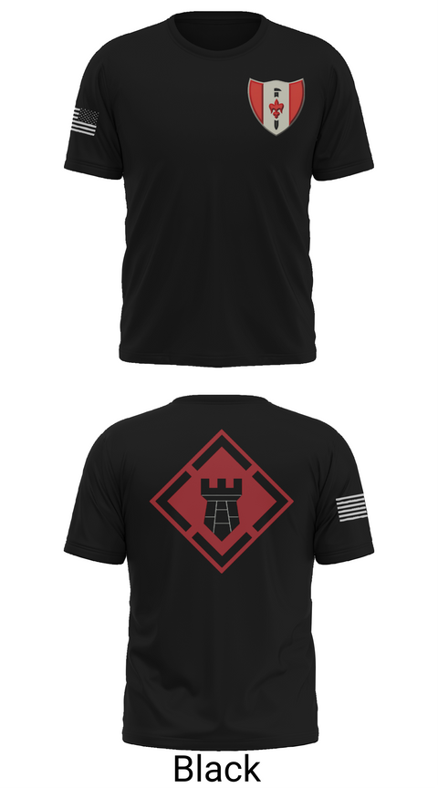Short Sleeve Performance Shirt, 46th Engineer Battalion, Army, Teamtime, Team time, sublimation, custom sports apparel, team uniforms, spirit wear, spiritwear, sports uniforms, custom shirts, team store, custom team store, fundraiser sports, apparel fundraiser