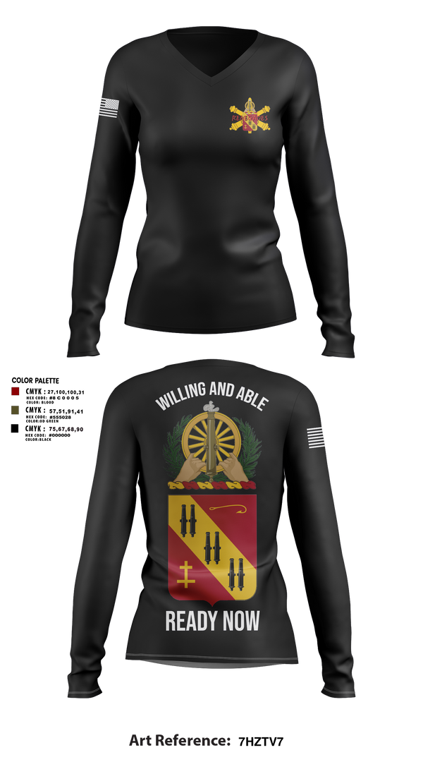 Womens Long Sleeve Vneck Shirt, 4-5 ADA, , Teamtime, Team time, sublimation, custom sports apparel, team uniforms, spirit wear, spiritwear, sports uniforms, custom shirts, team store, custom team store, fundraiser sports, apparel fundraiser