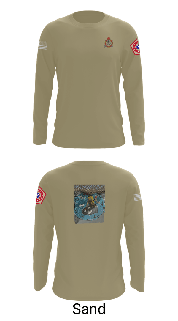 Long Sleeve Performance Shirt, 34th DSB, Army, Teamtime, Team time, sublimation, custom sports apparel, team uniforms, spirit wear, spiritwear, sports uniforms, custom shirts, team store, custom team store, fundraiser sports, apparel fundraiser