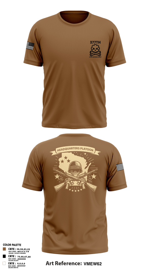 Short Sleeve Performance Shirt, 377th SMC, Army, Teamtime, Team time, sublimation, custom sports apparel, team uniforms, spirit wear, spiritwear, sports uniforms, custom shirts, team store, custom team store, fundraiser sports, apparel fundraiser