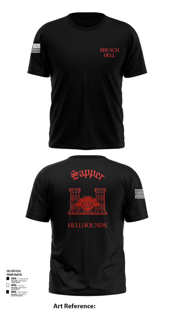 Short Sleeve Performance Shirt, 811th EN CO, , Teamtime, Team time, sublimation, custom sports apparel, team uniforms, spirit wear, spiritwear, sports uniforms, custom shirts, team store, custom team store, fundraiser sports, apparel fundraiser