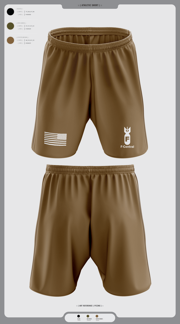 Athletic Shorts With Pockets, F Central, Police, Teamtime, Team time, sublimation, custom sports apparel, team uniforms, spirit wear, spiritwear, sports uniforms, custom shirts, team store, custom team store, fundraiser sports, apparel fundraiser