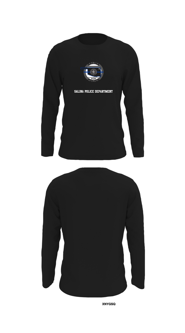 Long Sleeve Performance Shirt, Salina Police Department, Police, Teamtime, Team time, sublimation, custom sports apparel, team uniforms, spirit wear, spiritwear, sports uniforms, custom shirts, team store, custom team store, fundraiser sports, apparel fundraiser