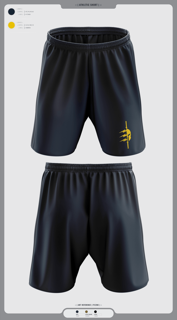 Athletic Shorts With Pockets, LANCERS ACFL, Navy, Teamtime, Team time, sublimation, custom sports apparel, team uniforms, spirit wear, spiritwear, sports uniforms, custom shirts, team store, custom team store, fundraiser sports, apparel fundraiser