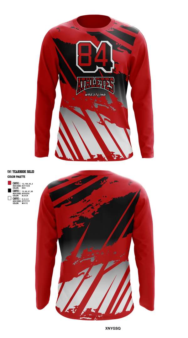 Long Sleeve Performance Shirt, 84 Athletes Wrestling, Wrestling, Teamtime, Team time, sublimation, custom sports apparel, team uniforms, spirit wear, spiritwear, sports uniforms, custom shirts, team store, custom team store, fundraiser sports, apparel fundraiser