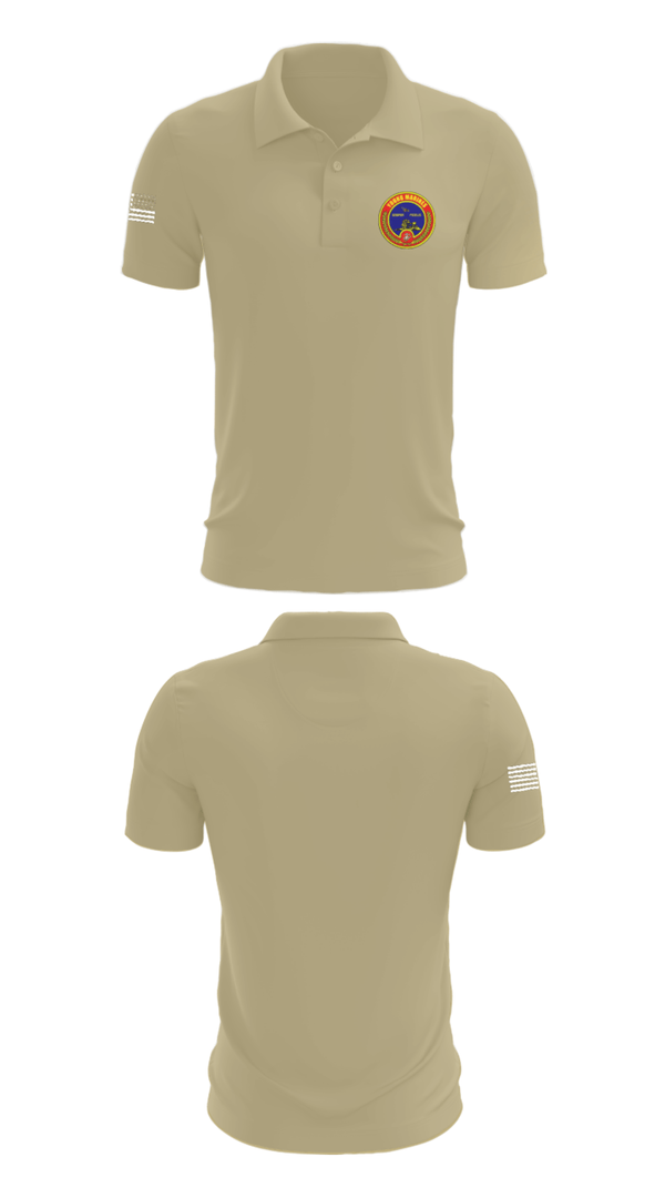 Short Sleeve Performance Polo, Fort meade, Marines, Teamtime, Team time, sublimation, custom sports apparel, team uniforms, spirit wear, spiritwear, sports uniforms, custom shirts, team store, custom team store, fundraiser sports, apparel fundraiser