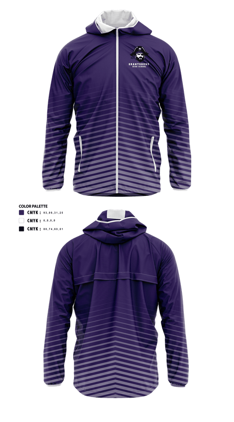 Windbreaker, Grantsburg High School Cross Country, Cross Country, Teamtime, Team time, sublimation, custom sports apparel, team uniforms, spirit wear, spiritwear, sports uniforms, custom shirts, team store, custom team store, fundraiser sports, apparel fundraiser