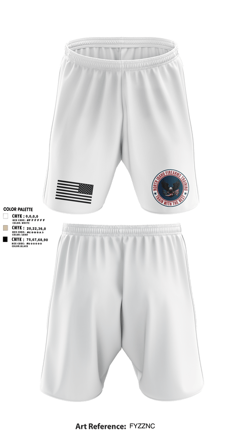 Athletic Shorts With Pockets, North Idaho Firearms Training, , Teamtime, Team time, sublimation, custom sports apparel, team uniforms, spirit wear, spiritwear, sports uniforms, custom shirts, team store, custom team store, fundraiser sports, apparel fundraiser