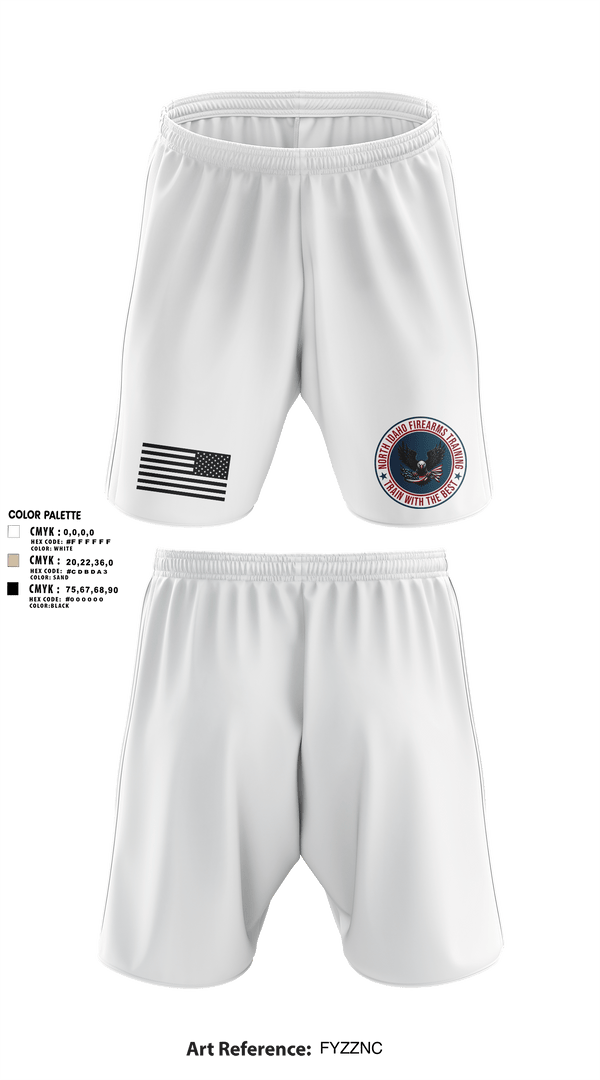 Athletic Shorts With Pockets, North Idaho Firearms Training, , Teamtime, Team time, sublimation, custom sports apparel, team uniforms, spirit wear, spiritwear, sports uniforms, custom shirts, team store, custom team store, fundraiser sports, apparel fundraiser