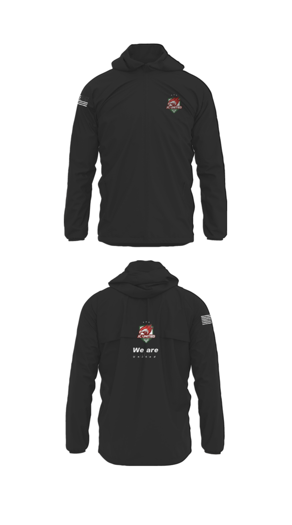 Windbreaker, JC United, Men's Soccer, Teamtime, Team time, sublimation, custom sports apparel, team uniforms, spirit wear, spiritwear, sports uniforms, custom shirts, team store, custom team store, fundraiser sports, apparel fundraiser