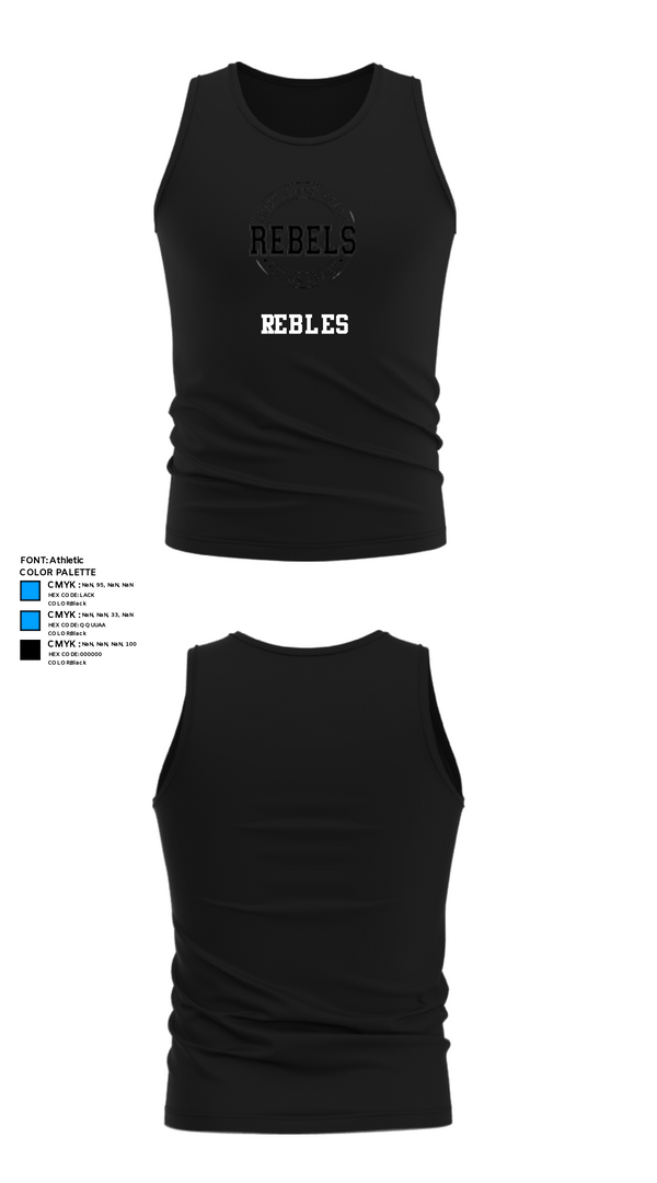 Tank Top, REBLES, Men's Basketball, Teamtime, Team time, sublimation, custom sports apparel, team uniforms, spirit wear, spiritwear, sports uniforms, custom shirts, team store, custom team store, fundraiser sports, apparel fundraiser