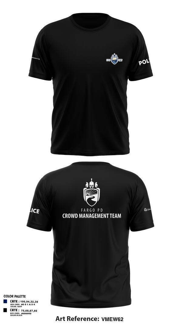 Short Sleeve Performance Shirt, Fargo PD CMT, Police, Teamtime, Team time, sublimation, custom sports apparel, team uniforms, spirit wear, spiritwear, sports uniforms, custom shirts, team store, custom team store, fundraiser sports, apparel fundraiser
