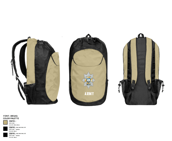 Gear Bag, Sherwood Foresters, Army, Teamtime, Team time, sublimation, custom sports apparel, team uniforms, spirit wear, spiritwear, sports uniforms, custom shirts, team store, custom team store, fundraiser sports, apparel fundraiser