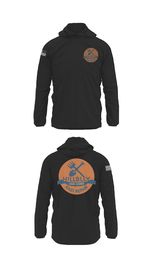 Windbreaker, Hillbilly Lawn Works And Repair, , Teamtime, Team time, sublimation, custom sports apparel, team uniforms, spirit wear, spiritwear, sports uniforms, custom shirts, team store, custom team store, fundraiser sports, apparel fundraiser