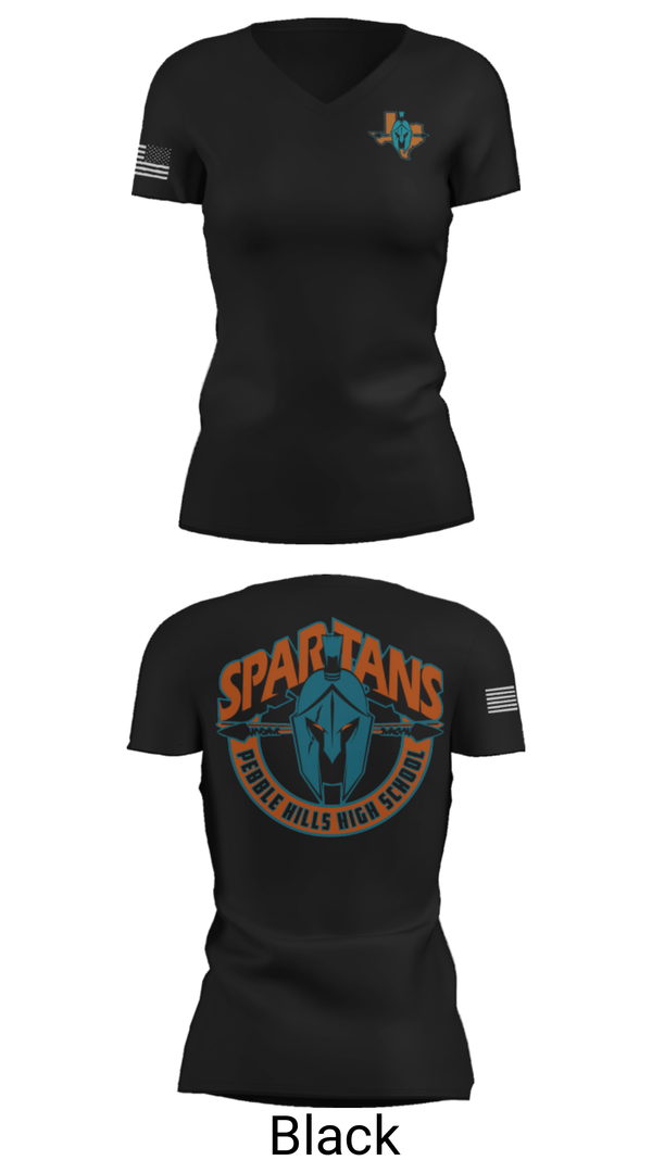 Women's Short Sleeve Vneck Shirt, Spartans, Women's Basketball, Teamtime, Team time, sublimation, custom sports apparel, team uniforms, spirit wear, spiritwear, sports uniforms, custom shirts, team store, custom team store, fundraiser sports, apparel fundraiser