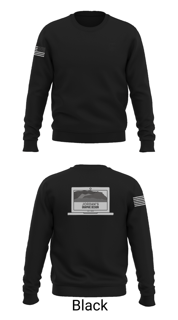 Crew Neck Sweatshirt, Jordan’s Graphic Designs, , Teamtime, Team time, sublimation, custom sports apparel, team uniforms, spirit wear, spiritwear, sports uniforms, custom shirts, team store, custom team store, fundraiser sports, apparel fundraiser