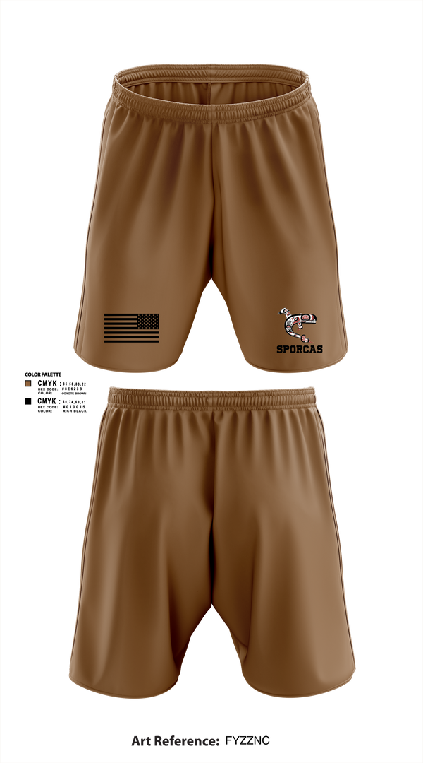 Athletic Shorts With Pockets, 725 SPO, Army, Teamtime, Team time, sublimation, custom sports apparel, team uniforms, spirit wear, spiritwear, sports uniforms, custom shirts, team store, custom team store, fundraiser sports, apparel fundraiser