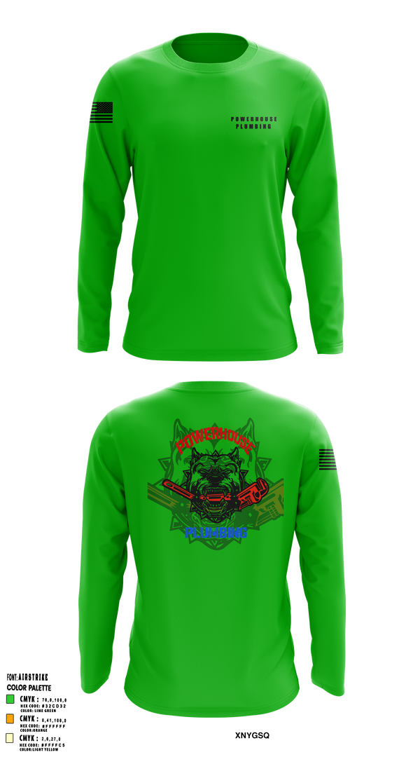 Long Sleeve Performance Shirt, Powerhouse plumbing, , Teamtime, Team time, sublimation, custom sports apparel, team uniforms, spirit wear, spiritwear, sports uniforms, custom shirts, team store, custom team store, fundraiser sports, apparel fundraiser