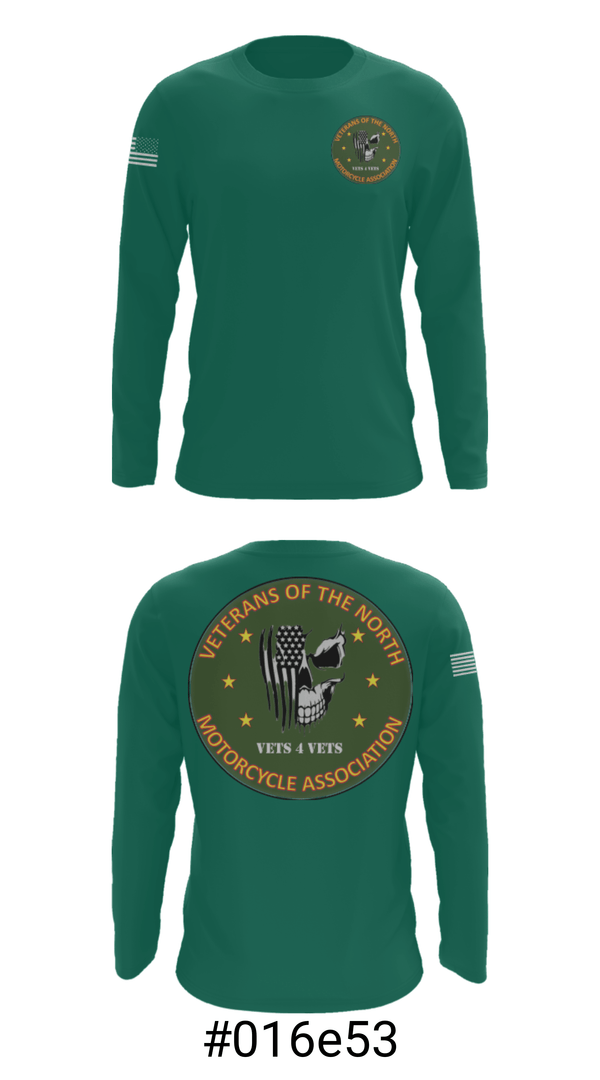 Long Sleeve Performance Shirt, Veterans of the North, , Teamtime, Team time, sublimation, custom sports apparel, team uniforms, spirit wear, spiritwear, sports uniforms, custom shirts, team store, custom team store, fundraiser sports, apparel fundraiser