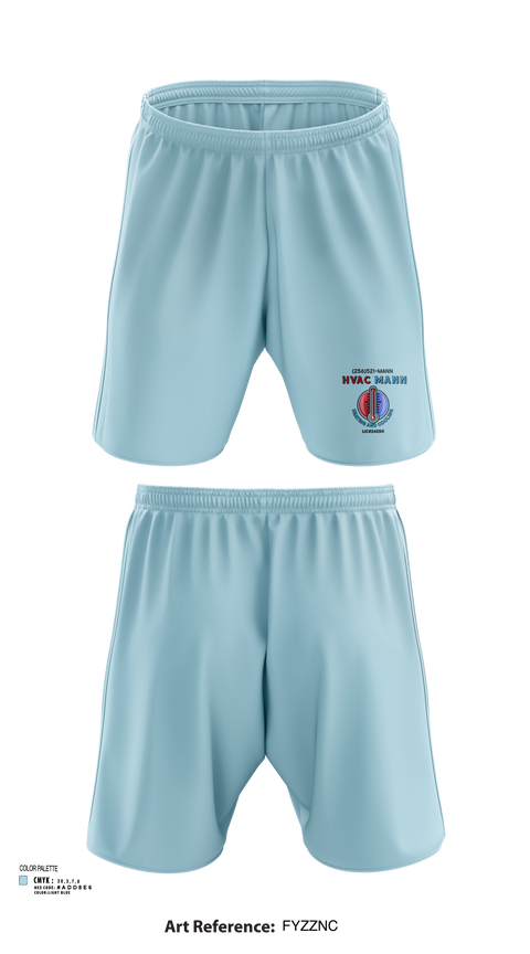 Athletic Shorts With Pockets, Hvacmannllc, , Teamtime, Team time, sublimation, custom sports apparel, team uniforms, spirit wear, spiritwear, sports uniforms, custom shirts, team store, custom team store, fundraiser sports, apparel fundraiser