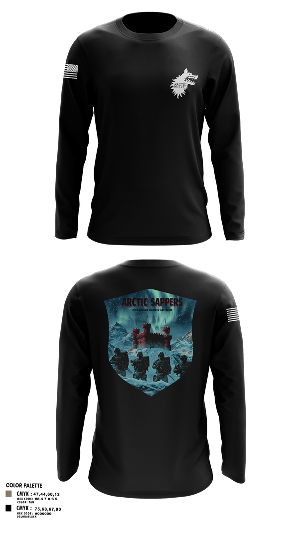 Long Sleeve Performance Shirt, A CO, 70 BEB, Army, Teamtime, Team time, sublimation, custom sports apparel, team uniforms, spirit wear, spiritwear, sports uniforms, custom shirts, team store, custom team store, fundraiser sports, apparel fundraiser