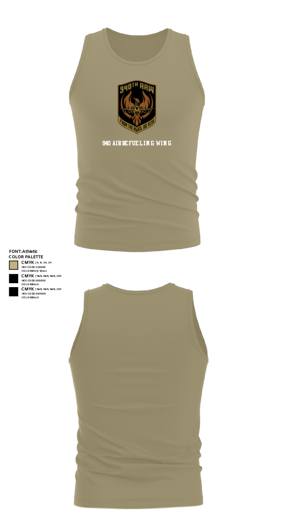 Tank Top, 940 Air Refueling Wing, , Teamtime, Team time, sublimation, custom sports apparel, team uniforms, spirit wear, spiritwear, sports uniforms, custom shirts, team store, custom team store, fundraiser sports, apparel fundraiser