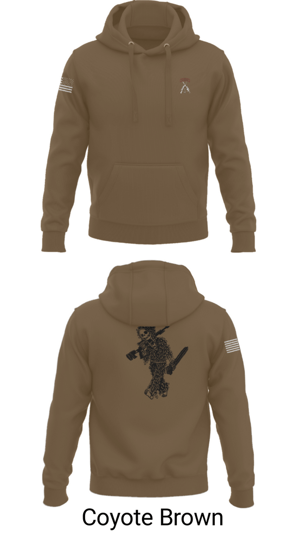 Hoodie, 2-5 CAV Snipers, Army, Teamtime, Team time, sublimation, custom sports apparel, team uniforms, spirit wear, spiritwear, sports uniforms, custom shirts, team store, custom team store, fundraiser sports, apparel fundraiser