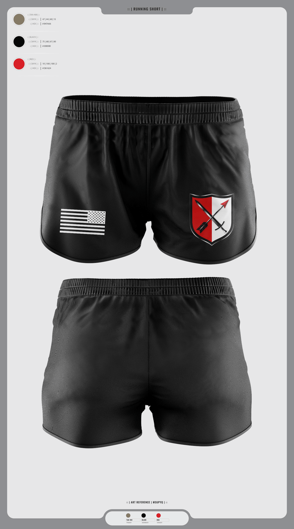 Womens Shorts, 31st Chemical Brigade, Army, Teamtime, Team time, sublimation, custom sports apparel, team uniforms, spirit wear, spiritwear, sports uniforms, custom shirts, team store, custom team store, fundraiser sports, apparel fundraiser