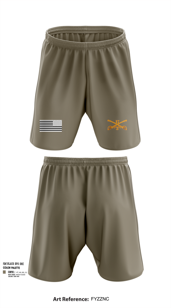 Athletic Shorts With Pockets, Delta Troop 3-17 CAV, , Teamtime, Team time, sublimation, custom sports apparel, team uniforms, spirit wear, spiritwear, sports uniforms, custom shirts, team store, custom team store, fundraiser sports, apparel fundraiser