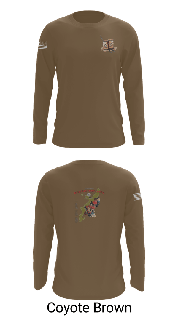 Long Sleeve Performance Shirt, 3rd G Co v2/8, Marines, Teamtime, Team time, sublimation, custom sports apparel, team uniforms, spirit wear, spiritwear, sports uniforms, custom shirts, team store, custom team store, fundraiser sports, apparel fundraiser