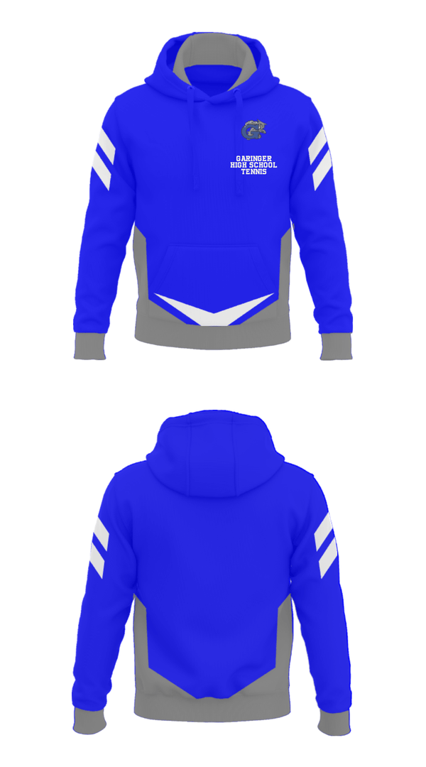 Hoodie, Garinger High School Tennis, Spirit Store, Teamtime, Team time, sublimation, custom sports apparel, team uniforms, spirit wear, spiritwear, sports uniforms, custom shirts, team store, custom team store, fundraiser sports, apparel fundraiser
