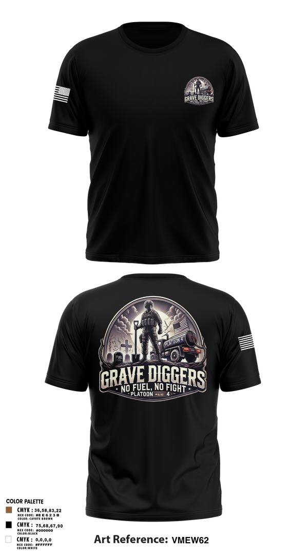 Short Sleeve Performance Shirt, Gravediggers, , Teamtime, Team time, sublimation, custom sports apparel, team uniforms, spirit wear, spiritwear, sports uniforms, custom shirts, team store, custom team store, fundraiser sports, apparel fundraiser