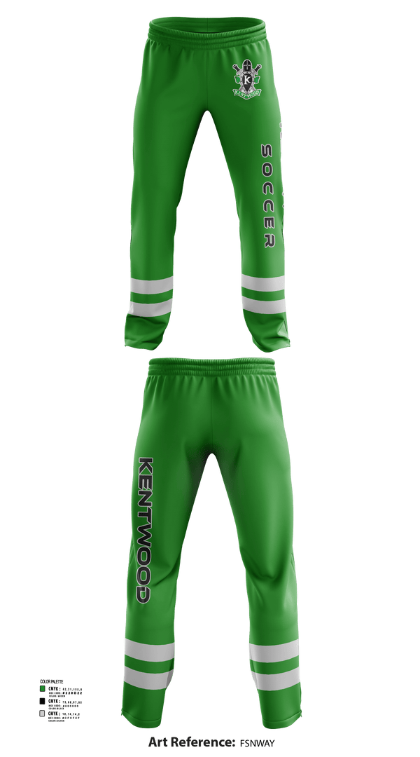 Sweatpants, Kentwood Conks, Women's Soccer, Teamtime, Team time, sublimation, custom sports apparel, team uniforms, spirit wear, spiritwear, sports uniforms, custom shirts, team store, custom team store, fundraiser sports, apparel fundraiser