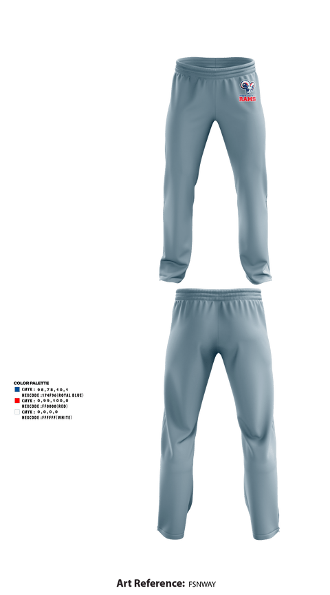 Sweatpants, Greene Central Rams, Wrestling, Teamtime, Team time, sublimation, custom sports apparel, team uniforms, spirit wear, spiritwear, sports uniforms, custom shirts, team store, custom team store, fundraiser sports, apparel fundraiser