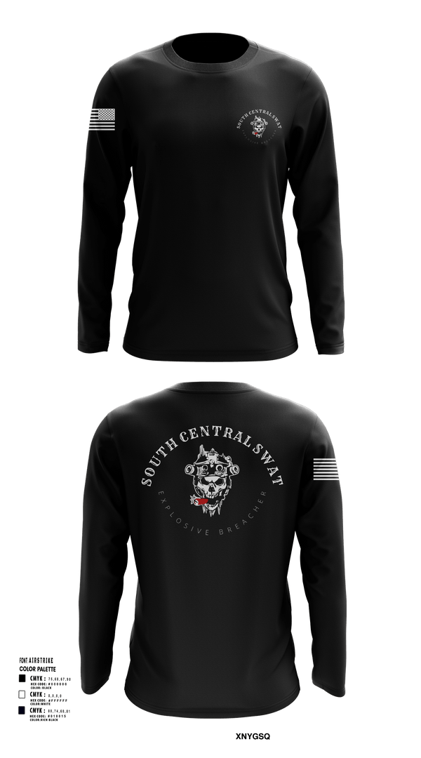 Long Sleeve Performance Shirt, SCR SWAT, , Teamtime, Team time, sublimation, custom sports apparel, team uniforms, spirit wear, spiritwear, sports uniforms, custom shirts, team store, custom team store, fundraiser sports, apparel fundraiser